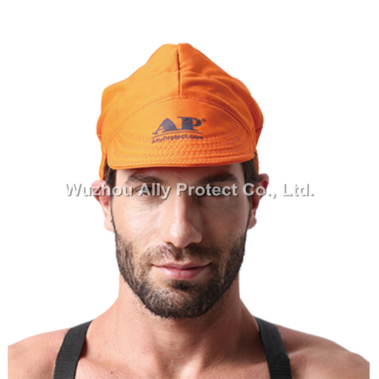 AP-6630 Orange Flame Retardant Welding Cap